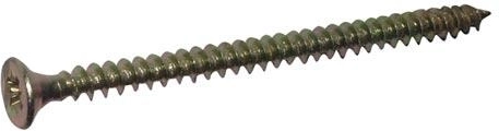 Universele schroeven, volledig schroefdraad 3,5 × 50 mm, verzinkt, verpakking 1000 stuks
