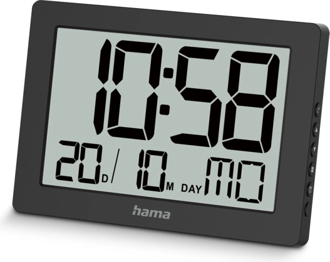Elektronische wand- en tafelklok KO TAO met digitaal display