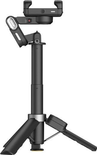 4-in-1 uitvoering: stabilisator, selfiestick, statief en gimbal