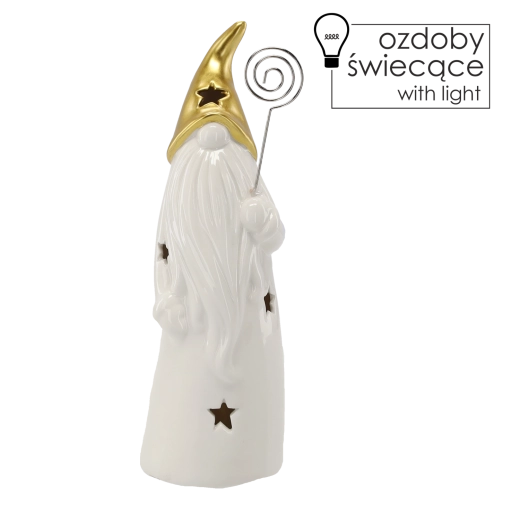 Glanzend keramiek en gouden hoed