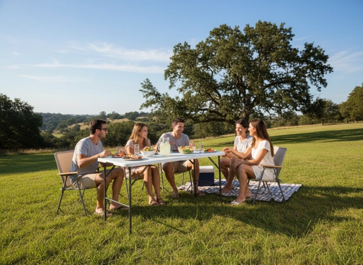 Stabiele constructie voor buitenactiviteiten