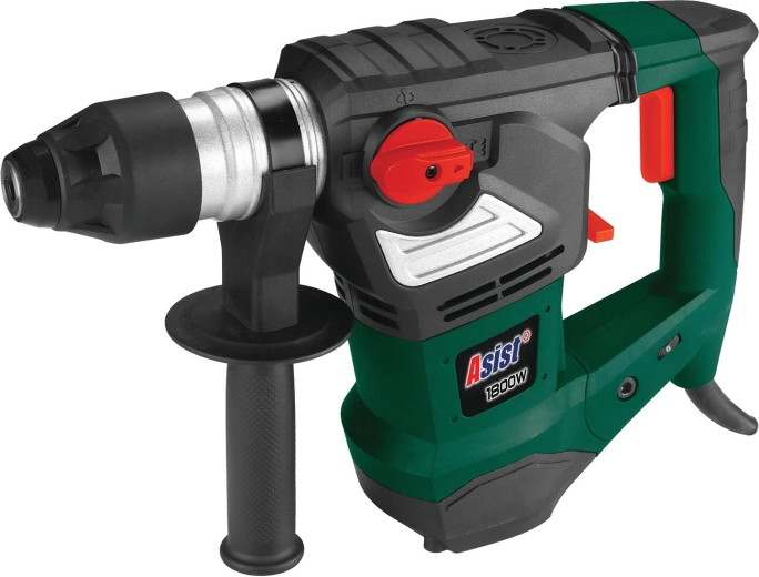 Asist boor- en breekhamer 1800 W met SDS+-systeem (koffer en accessoires)