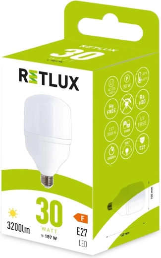 Sterk licht van 3 200 lm
