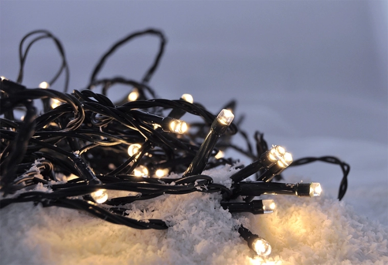 Solight LED-kerstverlichting 300 leds 30 m warm wit