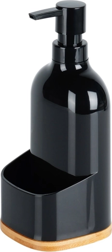 Stijlvol zwart met bamboe basis