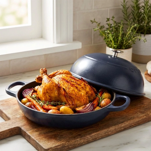 Perfect knapperig brood en sappige braadstukken