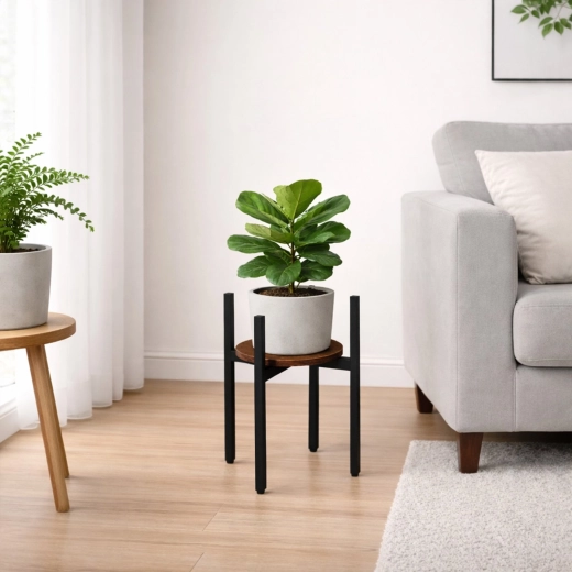 Loftuitstraling met houtdecor