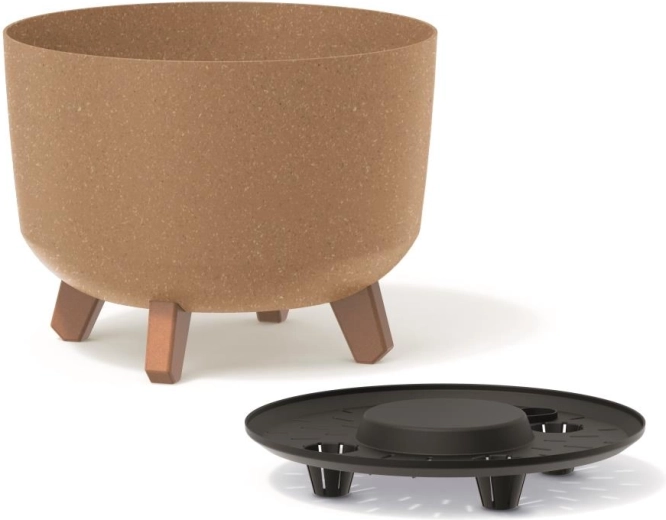 Slim ontwerp met inzet voor betere drainage