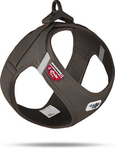 Curli hondentuig Air-Mesh bruin, maat L (8–13 kg)