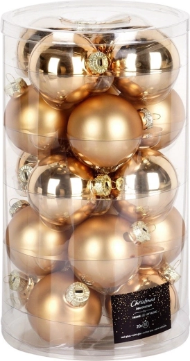 Praktische verpakking in een transparante koker