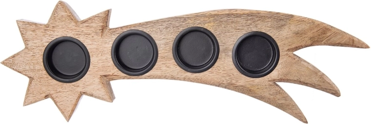 Natuurlijk hout gecombineerd met metaal