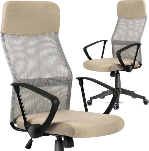 Sofotel Sydney bureaustoel beige van micromesh
