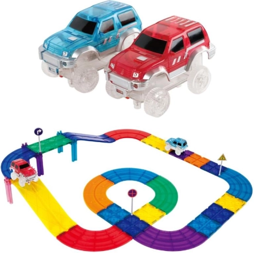Flexibele 3D racebaan