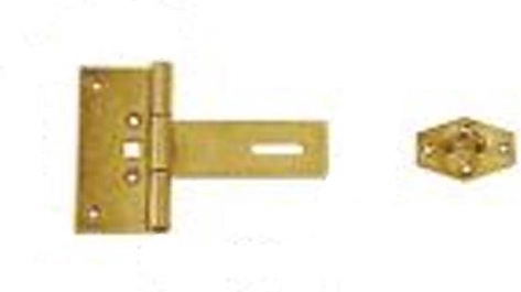 Vergrendelbare hekpoortaanslag 150 × 100 × 2,0 mm