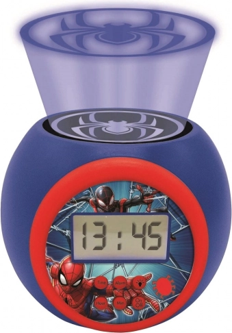 Digitale Spider-Man wekker met projector voor kinderen