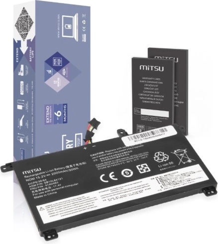 Batterij voor Lenovo ThinkPad T570 en T580 2000mAh
