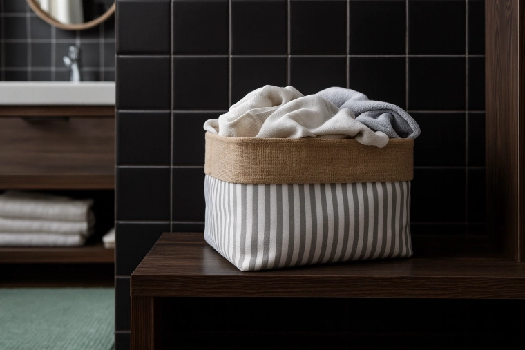 Orde ook in de badkamer