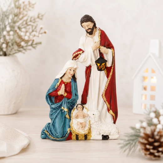 Ideale grootte voor een kerststal thuis