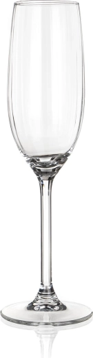 Elegante flûte voor perfect parelen