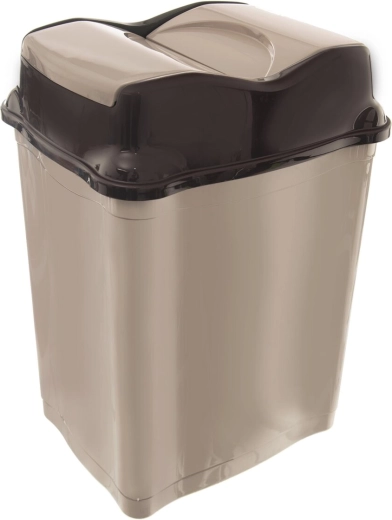 Prullenbak Whirlpool 16 l, koffiebruin