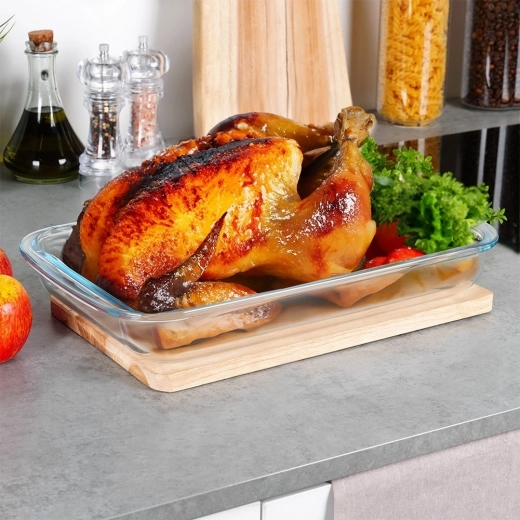 Universieel gebruik van bakken tot serveren