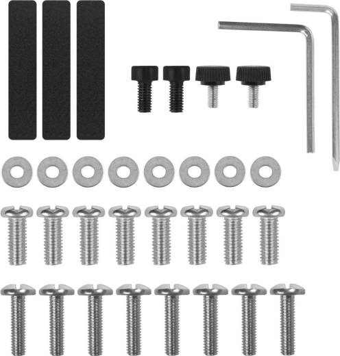 Stabiele bevestiging en complete montageset