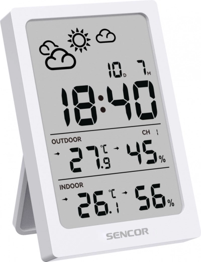 Overzichtelijk groot LCD-display