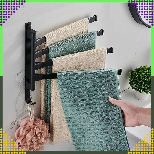 Vier onafhankelijk draaibare armen