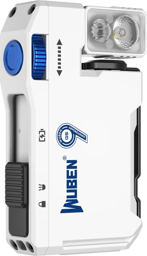 180° draaikop en driezijdige greep