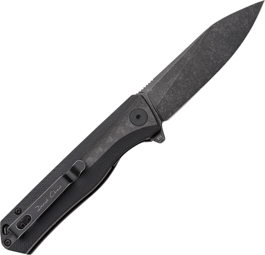 Duurzaam D2-lemmet met Black Stonewash