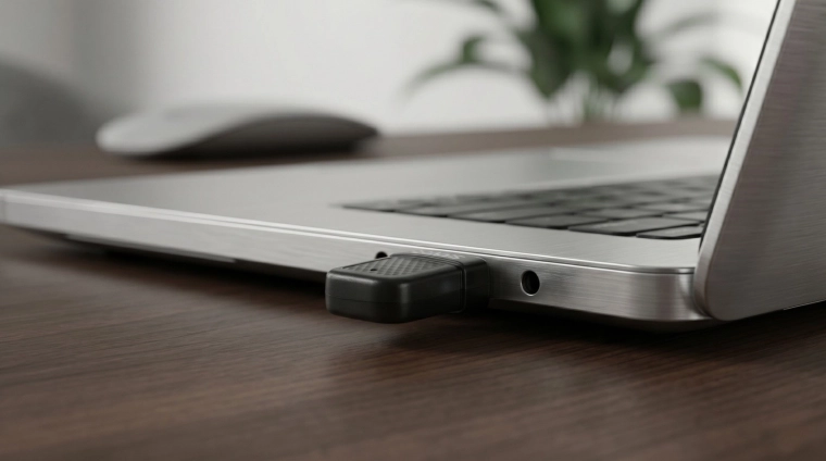 Compacte USB 2.0-dongle – gewoon aansluiten
