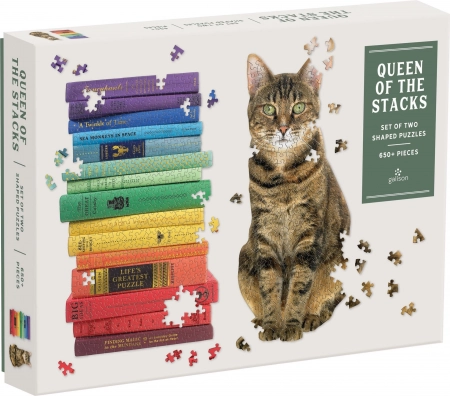 Puzzelset Queen of the Stacks 650 stukjes
