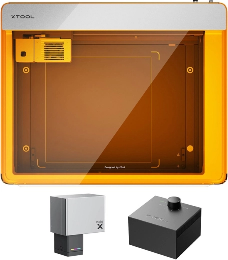 Lasergraveerder en snijder XTOOL M1 Ultra 20 W 4-in-1 – Deluxe-set