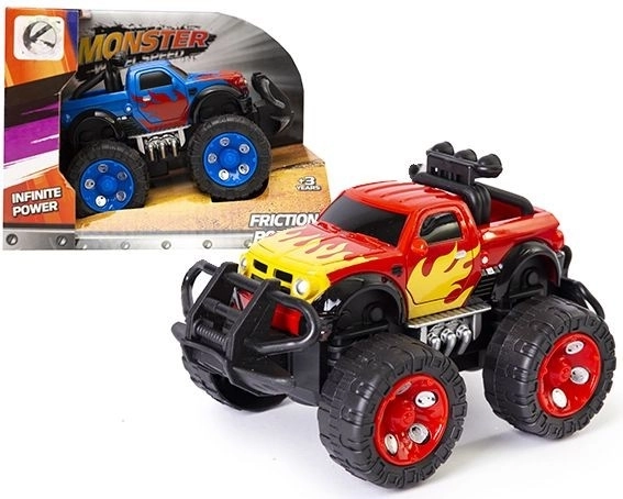 Jeep met vliegwielaandrijving (friction) - 1 stuk