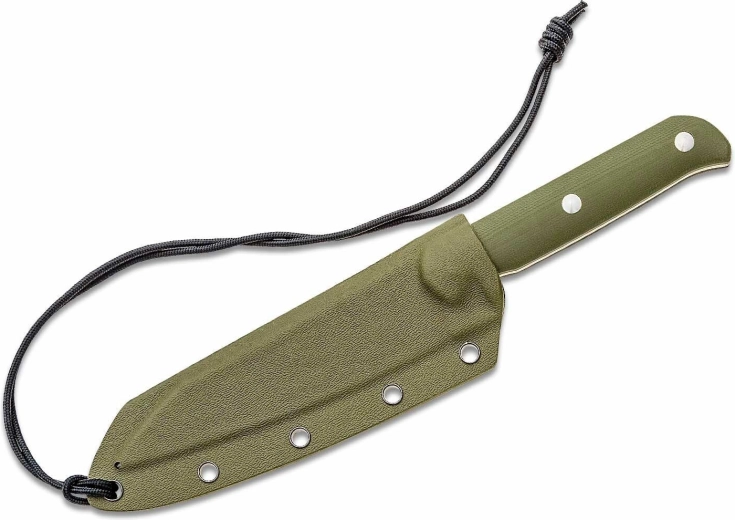 Kydex schede en koord om op te hangen