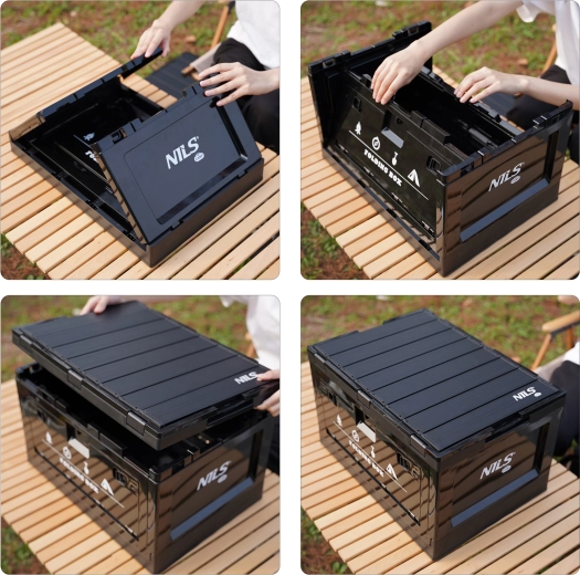 Opvouwbare constructie – minimaal formaat, maximaal volume