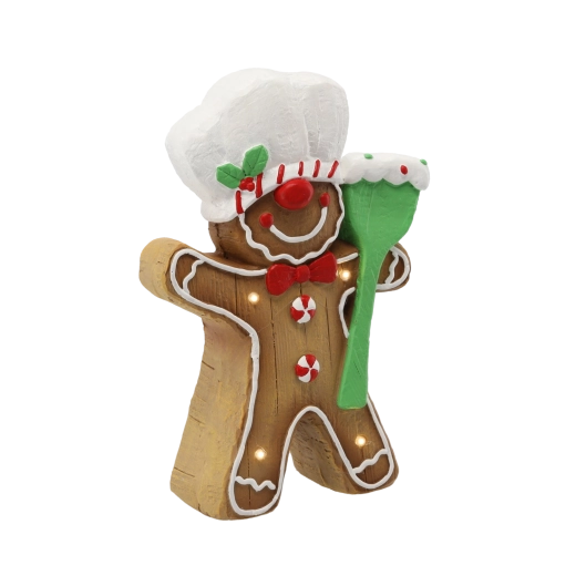 Gedetailleerde peperkoekafwerking