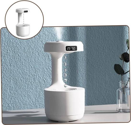 Indrukwekkend antizwaartekracht-effect van druppels