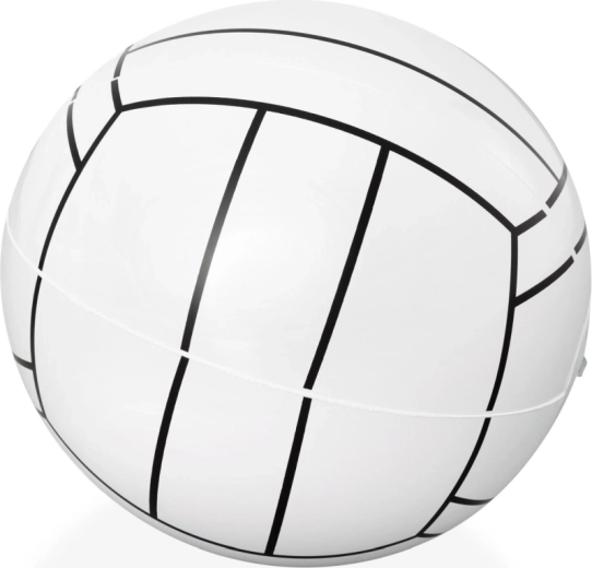 Opblaasbare bal inbegrepen