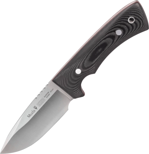 Universeel mes Muela Rhino 9M met leren schede