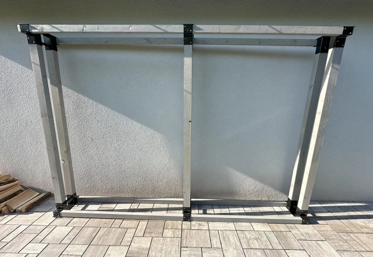 Eenvoudige bouw van een modulair rek