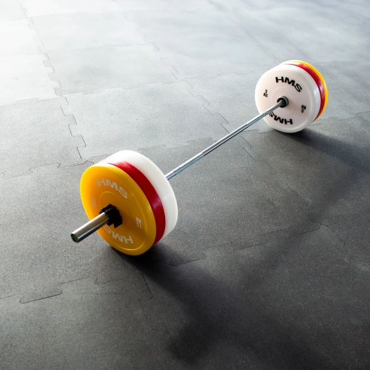 Compatibel met olympische stangen