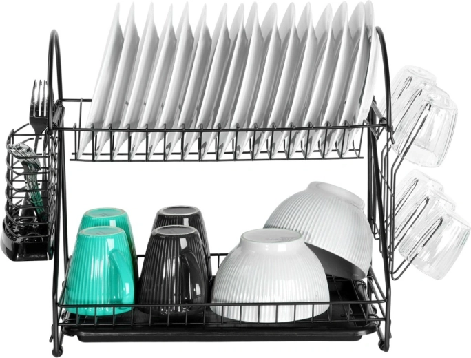 Capaciteit met twee niveaus voor snel drogen