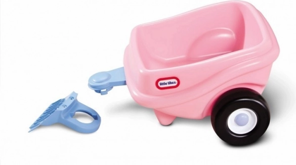 Roze aanhanger LITTLE TIKES Cozy Coupe voor loopauto’s