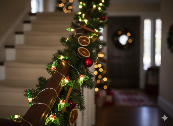 Maretakmotief voor een authentieke feestdecoratie