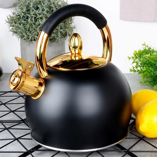 Elegant zwart-gouden design