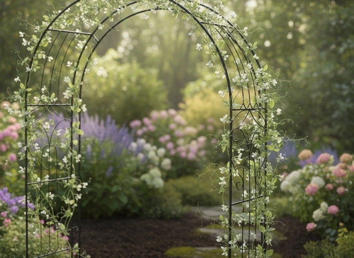 Ideale steun voor rozen en andere klimplanten