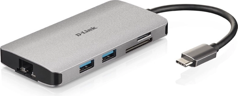 Alles-in-één: HDMI, Ethernet, USB en kaarten
