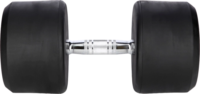 Stevige grip dankzij verchroomde handgreep