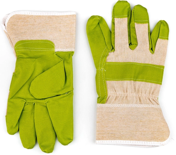 Slijtvaste handpalm met PVC-laag voor een stevige grip